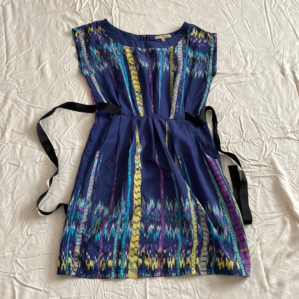 Colorful midi dress